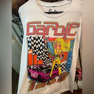 Original Barbie racer T shirt woman’s M